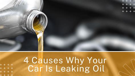 car leaking oil when parked|Car Leaking Oil When Parked: Common Causes, Easy Fixes